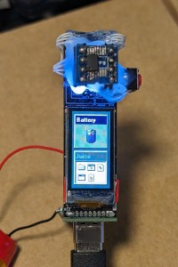 A disassembled Kraze vape with socketed SPI Flash for easy testing.